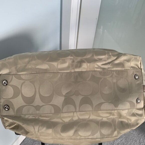 Coach Getaway Signature Nylon Packable Weekender Totebag - Picture 7 of 9